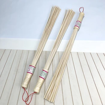 Бамбук дървен масажор За релаксация, чук, Пръчка за облекчаване на мускулната умора, Физически Бамбук Оздравителна дървена дръжка, Инструмент за грижа за кожата Gua Sha