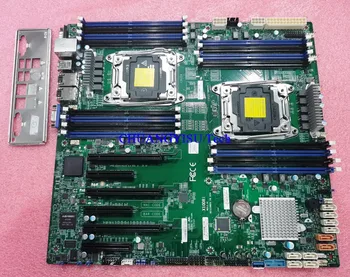 Безплатна доставка За сървърна дънна платка X10DRi M. 2 Работни Станции Поддържат LGA 2011 C612 Xeon E5-2600 v3/v4 DDR4, Работят добре