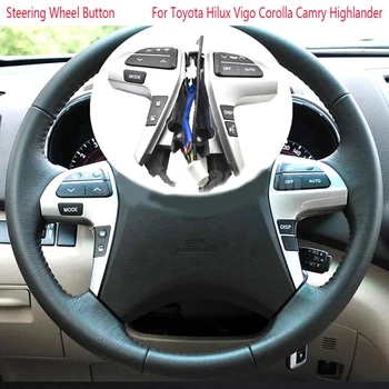 Бутон за включване на аудио системи на волана Бутон круиз-контрол на Toyota Hilux Vigo Corolla, Camry Highlander