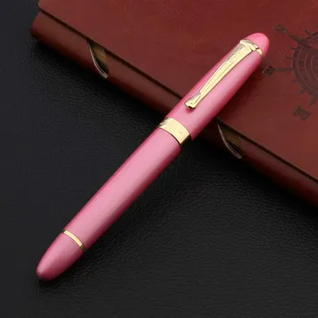 Висококачествени химикалки JinHao X450 с имуществена розово-златни мастило, канцеларски материали, ученически пособия, новост