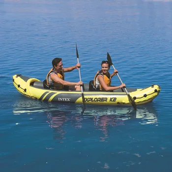Воден фитнес сърфиране Miyaup, безопасна и износостойкая плаване с лодка от PVC с набор от събранието, каяк
