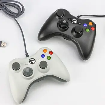 Геймпад На Xbox 360 s Жичен Контролер За Конзолата XBOX360s Джойстик Със Слушалки Двойна Вибрация За Игрален контролер XBOX360s за PC