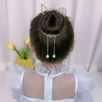 Дамски перлени игли-шипове за стайлинг на коса, дамски Аксесоари за коса за момиченца