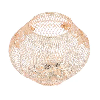 Декоративна лампа за лампи: Выдалбливают взаимозаменяеми лампа, давене крушка, Потолочное подвесное тела за масата, стените, пода златисто кафяво