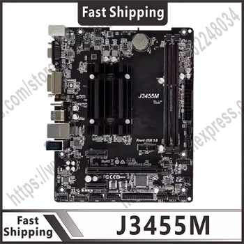 Дънна платка J3455M четириядрен процесор J3455 поддържа показване на паметта DDR 1866 опция o 1 PCIe 2.0x16 USB 3.0