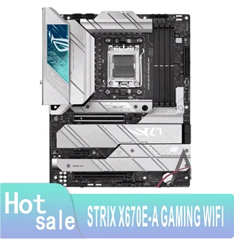 Дънна платка STRIX X670E-A GAMING WIFI, Socket AM5 X670 Оригиналната Настолна дънната Платка е PCI-E 5.0 m.2 sata3