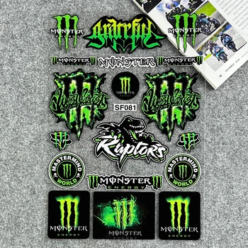 Етикети Racing Monster Energy Стикери с логото на каска и под наем за Motogp