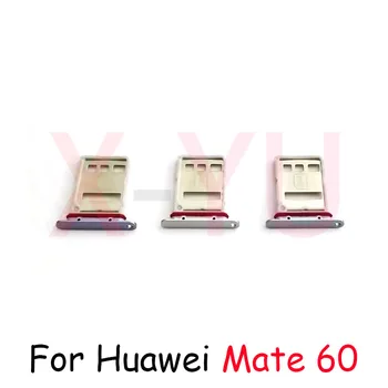 За Huawei Капитан 60 Pro Притежателя на тавата за SIM-карти слот адаптер Резервни части за ремонт на