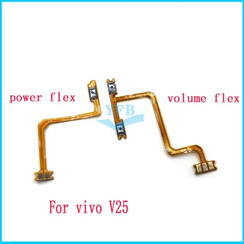 За Vivo V21 V23 V25 S12 S15 S15E S15 Pro 4G 5G силата на Звука, Превключвател за Захранване Страничен Бутон, Ключ за Смяна на Flex Кабел, Резервни Части