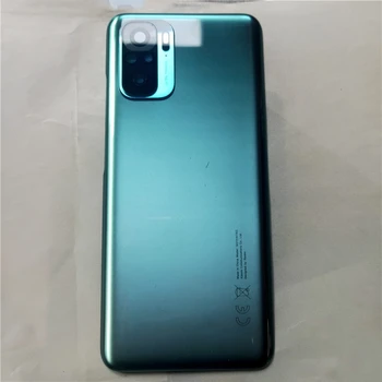 За Xiaoimi Redmi Note 10 /Note 10s, задната част на кутията на батерията, разменени корпус на задната врата с обектив