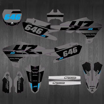 За Yamaha YZ250F YZF250 2019 2020 2021 2022 2023 Етикети Графични Етикети, Емблеми за Yamaha YZ450F YZF 450 2018-2020 2021 2022