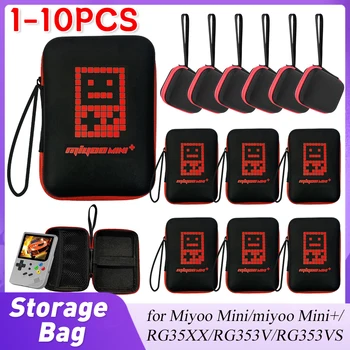 Защитен Калъф За Miyoo Mini Plus/RG35XX/ANBERNIC EVA Калъф За Носене Ретро Преносима Игрова Конзола Калъф Чанта Прахозащитен Чанти 0