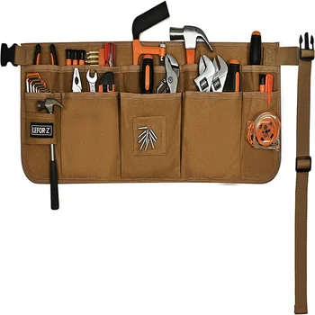 Здрав набор от инструменти, поясная чанта електрозахранване от вощеного платна, преносима многофункционална чанта за съхранение и поддръжка, подвесная чанта
