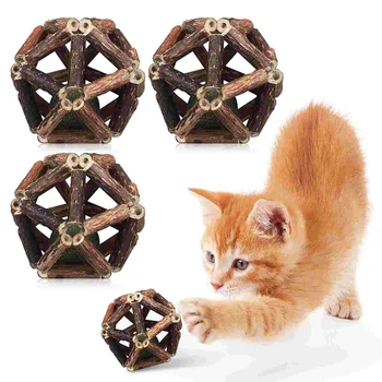 Играчки за котки с котешка мента, топки от коча билка е за котки, играчки за котки когтеточек, играчки за котки, аксесоари за котки