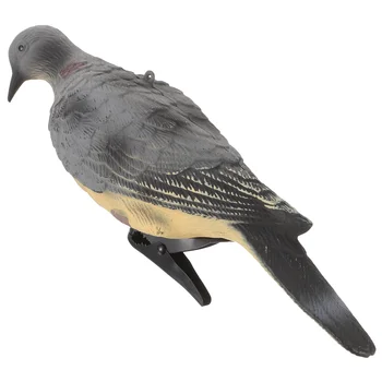 Изкуствен украшение във формата на гълъб, имитирующая модел на животното, тенис на декор, Пластмасова фигурка
