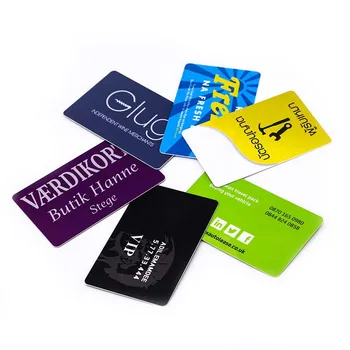 Изработена по поръчка визитна картичка от бял PVC пластмаса frost / карта за печат / водоустойчив / име / визитка / печат визитка на поръчка