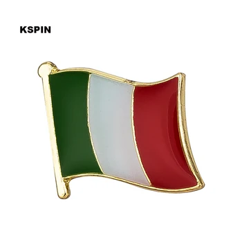 Иконата на флага на Италия FlagÂ LapleÂ PinÂ BadgesÂ Брошка с флага