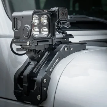 Интегрирана система за осветление на предния багажник Furyengraver за Jeep Wrangler JL Accessories Производител Maiker 0