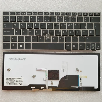 Испански SP Нов за клавиатура на лаптоп HP EliteBook 2170 2170P е Сребриста рамка с показалеца