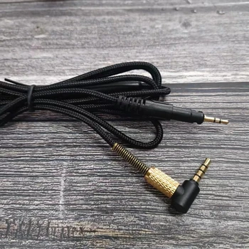 Кабел за слушалки 3,5-2,5 мм за M40X / M50X / M60X / M70X Кабел за слушалки с микрофон, устойчиви на корозия, за различни нужди