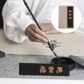 Калиграфски мастило Традиционна Каллиграфическая четка За рисуване Китайски мастило Strip Stone Японската четка за рисуване писалка с мастило Writing