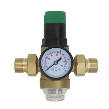 Клапан за намаляване на налягането на водата от мед/Неръждаема стомана DN15/DN20/DN25/DN32 Регулируем Регулатор G 1/2