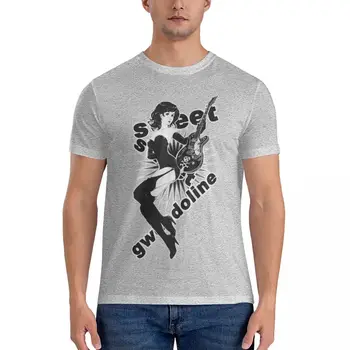 Класическа тениска Gwendoline, реколта тениска, облекло за мъже