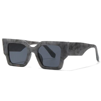 Класически Реколта Квадратни Слънчеви очила Женски Мъжки Модни Луксозни Маркови дизайнерски Слънчеви очила за жени на Популярната Очила за пътуване UV400