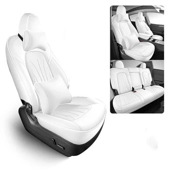 Кожени калъфи за автомобилни седалки, изработени по поръчка, пълен комплект за Opel Insignia 2009 2010 2011 2012 2013 2014 2015 2016, Аксесоари за защита на вътрешността на колата