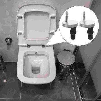 Комплект/2 елемента Фитинги за седалката на тоалетната на Линия за седалката на тоалетната чиния Быстроразъемные Крепежни Аксесоари за капак тоалетна конектор Винтова капачка