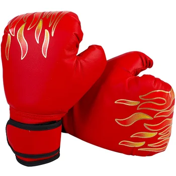 Комплект боксови ръкавици и прихваток за бокс-Боксови накладки за бокс Бойни ръкавици за тренировки по кикбокс карате и Муай Тай