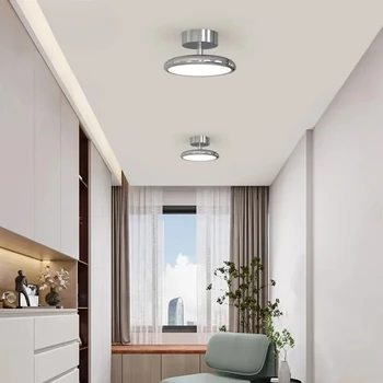 Крушки за коридора Led таван осветление регулируема Лампа за коридора на Балкона, вътрешно осветление и Декоративни осветителни тела с възможност за завъртане на главата