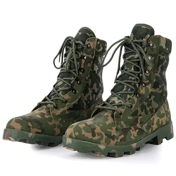 Летни мъжки армейските камуфляжные бойни защитни обувки, мъжки мини военни тактически обувки