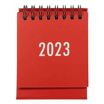 Мини настолен календар 2023 г. Папка за офис и консумативи, Хартия за украса на маса, Настолни календари
