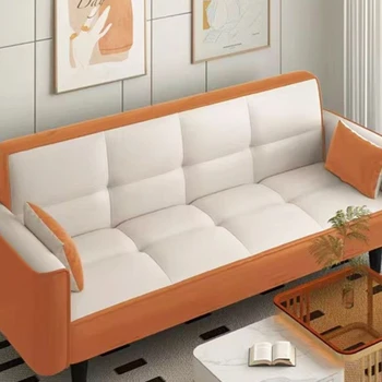 Многофункционален разтегателен диван-легло двойно предназначение за малки апартаменти