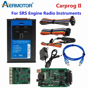 Най-Интелигентно програмиране Carprog 2 Car Prog II ECU Programmer Отменя Аварийни Данни Immo Off Четене Запазване на Данни, Радиоприборов PK I