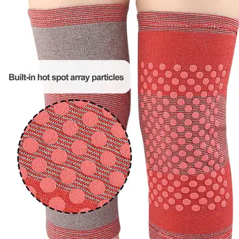 Наколенник, меки еластични дишащи компресия ръкави за тренировки, абсорбиращи потта, спортни коленете с централната защита