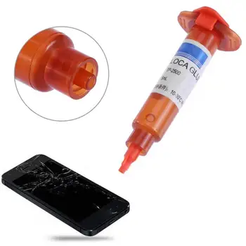 Нов UV лепило Loca Оптично прозрачен UV лепило-лепило Инструмент за ремонт на мобилни телефони Huawei iPhone за ремонт на докосване на екрана на мобилен телефон
