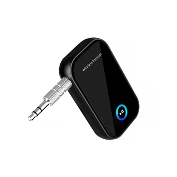 Нов Безжичен Приемник с Bluetooth 5,0 Адаптер 3,5 мм Жак За Автомобилната Музика, Аудио Aux A2dp Приемник Слушалки Хендсфри 0
