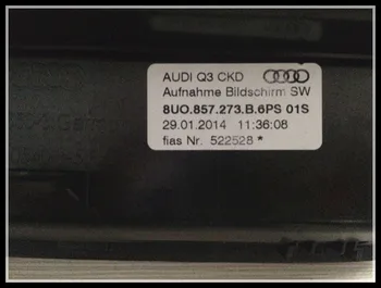 Нов Оригинален 8UO.857.273.B.6PS 01S LCD дисплей за Audi Q3 CDK 3G MMI за автомобилната DVD-навигация LCD панел + Дигитайзер