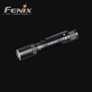 Нов Преносим Фенер тип АА Fenix E20 V2.0 Светлинен SST20 LED Лек/ Компактен ЕРП-фенерче с 2 Батерии тип АА