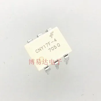 Нов оригинален вграден оптичен изолатор CNY17F-4 DIP-6 Photocoupler