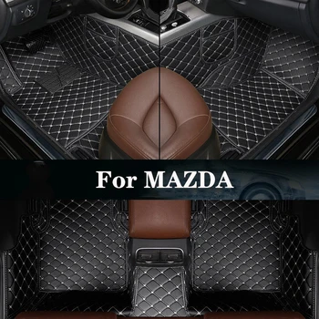 Нова Странична чанта за съхранение с индивидуален кожен автомобилен подложка за MAZDA CX-8 CX-9 Mazda 5 (6 седалка) (7 seat) Авточасти