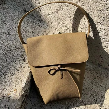 Нова модерна чанта-торба с панти капак от телешка кожа, чанта-тоут голям капацитет, женствена чанта през рамо