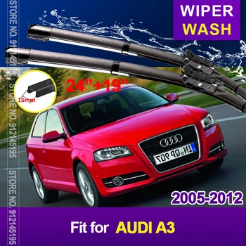 Новите Четки на Предните Чистачки за Audi A3 8P Аксесоари за Чистачки за Автомобил 2005 2006 2007 2008 2009 2010 2011 2012 2011 Стоки за Предното Стъкло на превозното средство