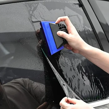 Ново Меко Силиконово Нож за сушене на вода върху предното стъкло на колата, Инструменти за измиване, Стъргало за почистване на Чистачките, Автомобилен инструмент 0
