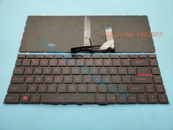 Новост за лаптоп MSI GS65 8SE 8SG 8SF Stealth Thin 8RE 8RF Английска клавиатура с червена подсветка