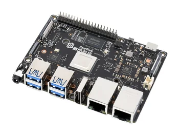 Одноплатный компютър VisionFive2 RISC-V, процесор StarFive JH7110 с вграден 3D графичен процесор, базиран на Linux