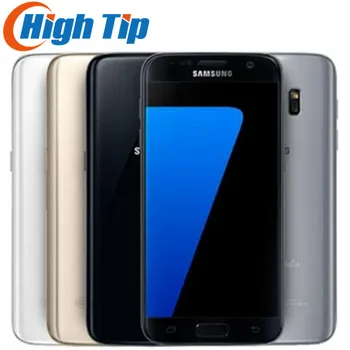 Оригинален Samsung Galaxy S7 G930V G930A G930F 4G Мобилен Телефон 5.1 