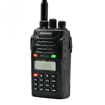 Оригинален WOUXUN KG-UVD1P двойна лента Двупосочен радио с батерия 1700 mah, FM радиоприемник UVD1P Уоки Токи VHF UHF HAM Radio
